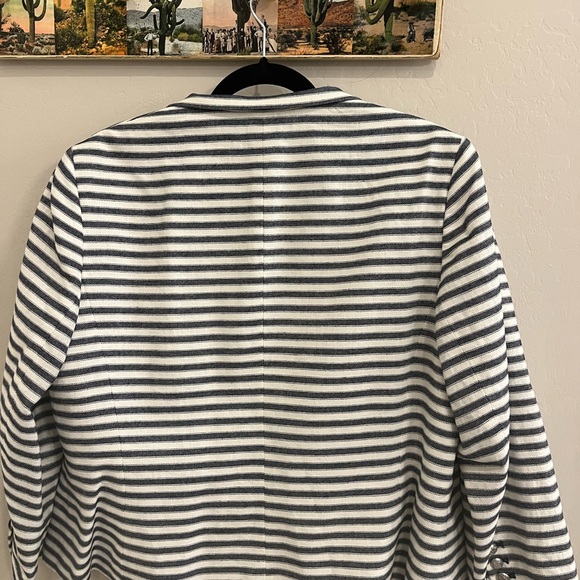 Nine West cotton striped jacket - Picture 5 of 7